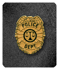 DF35 419 SH BK Police Dept Shimmer Black